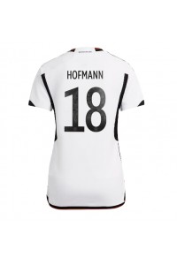 Saksa Jonas Hofmann #18 Jalkapallovaatteet Naisten Kotipaita MM-kisat 2022 Lyhythihainen